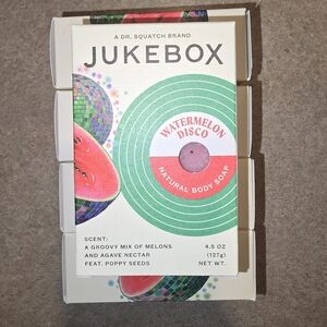 5 Bars Dr. Squatch Jukebox Watermelon Disco Soap